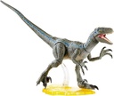 Velociraptor Blue Jurassic World Amber Collection 