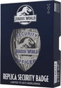 Jurassic World Edición Limitada Réplica Insignia de Seguridad