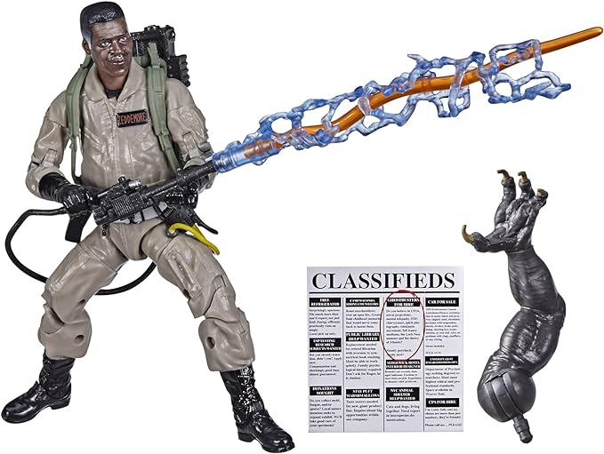 Winston Zeddemore Old Ghostbusters  Plasma Series  - Figura coleccionable de 6 pulgadas