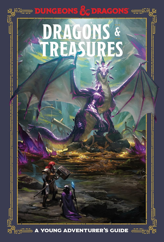 Dragons & Treasures (Dungeons & Dragons): A Young Adventurer's Guide (Dungeons & Dragons Young Adventurer's Guides) Tapa dura