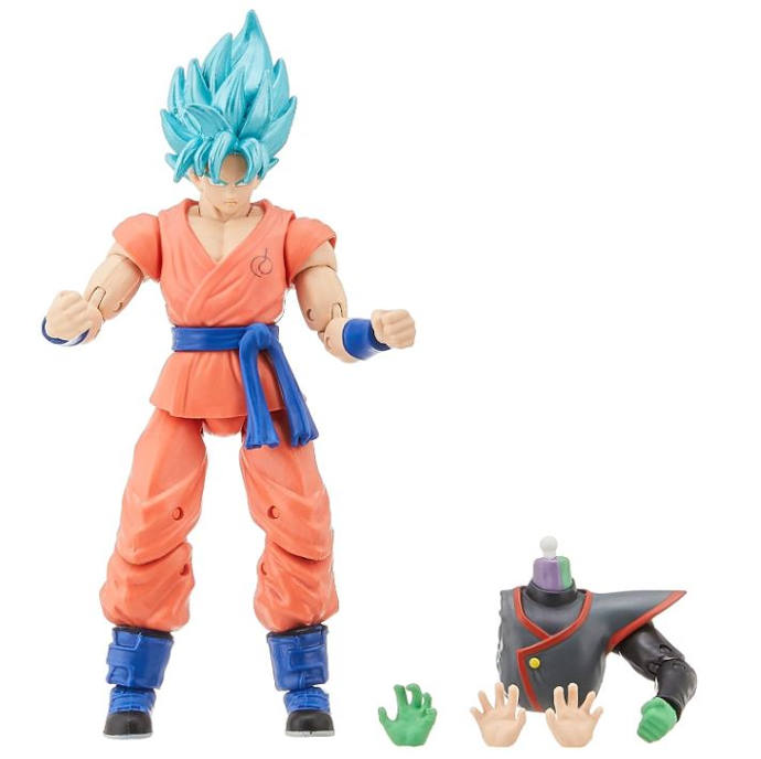 Super Saiyan Blue Goku Dragon Ball BAF (Fusion Zamasu)   6,5 pulgadas - Dragon Star Series Bandai 