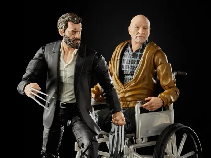 Logan Marvel Legends Logan and Charles Xavier Two-Pack