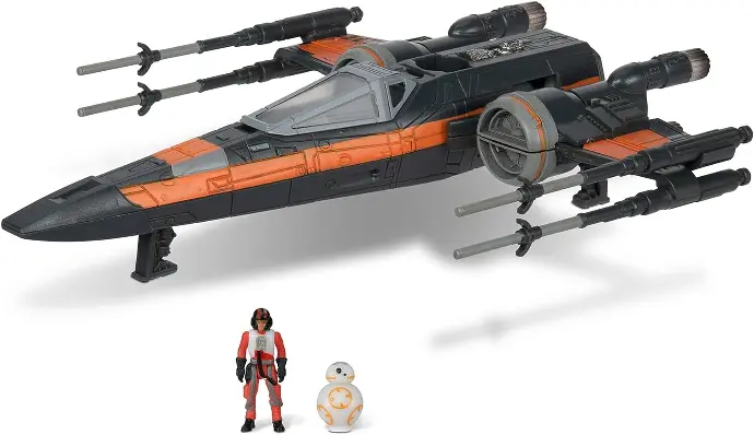 Poe Dameron's T-70 X-Wing  Micro Galaxy Squadron 