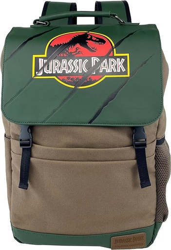 [20073] Mochila, color marrón, estilo casual para el 30 th Aniversario Jurassic Park