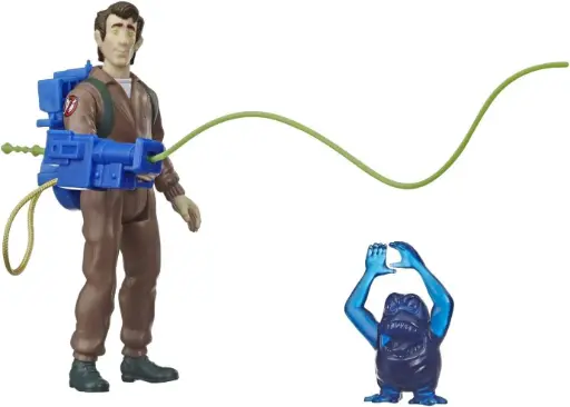 Ghostbusters Kenner Classics - Figura de acción retro de Peter Venkman y Grabber Ghost