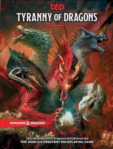 Tyranny of Dragons (D&D Adventure Book combines Hoard of the Dragon Queen + The Rise of Tiamat) (Dungeons & Dragons) Set de 2 libros -Tapa Dura