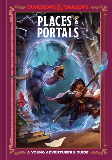 Places & Portals (Dungeons & Dragons): A Young Adventurer's Guide (Dungeons & Dragons Young Adventurer's Guides) Tapa dura 