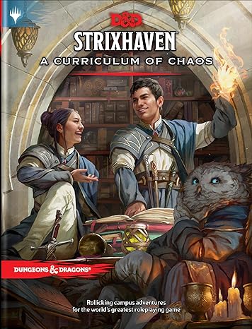 Strixhaven: Curriculum of Chaos (D&D/MTG Adventure Book) (Dungeons & Dragons) Tapa dura – 7 Diciembre 2021