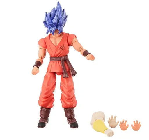 Super Saiyan Blue Kaioken X10 Goku (BAF Kale) Dragon Ball  6,5 pulgadas - Dragon Star Series Bandai